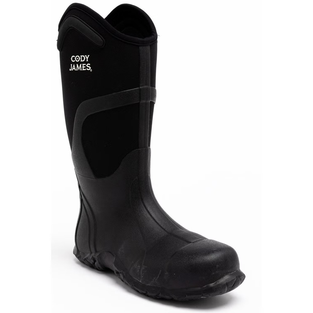 Cody James® (Men's 9 D) 14" Rubber Comp-Toe EH SR Waterproof Work Boots - $150